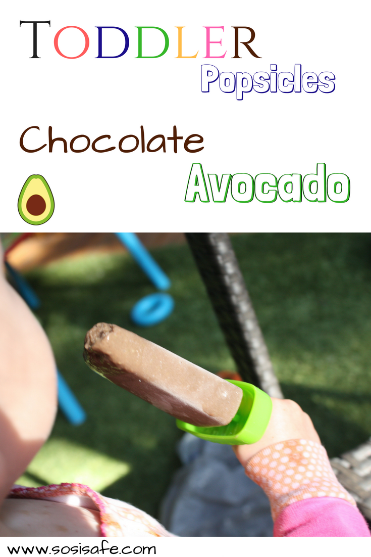 Healthy Popsicle Recipe Easy Toddler Popsicle Chocolate Avocado Popsicle 