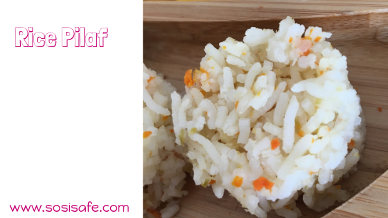 Rice Pilaf with Hidden Veggies by #sosiafe