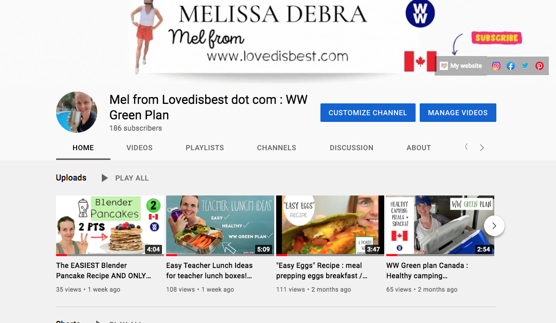 Mel from Loved is Best.com youtube channel